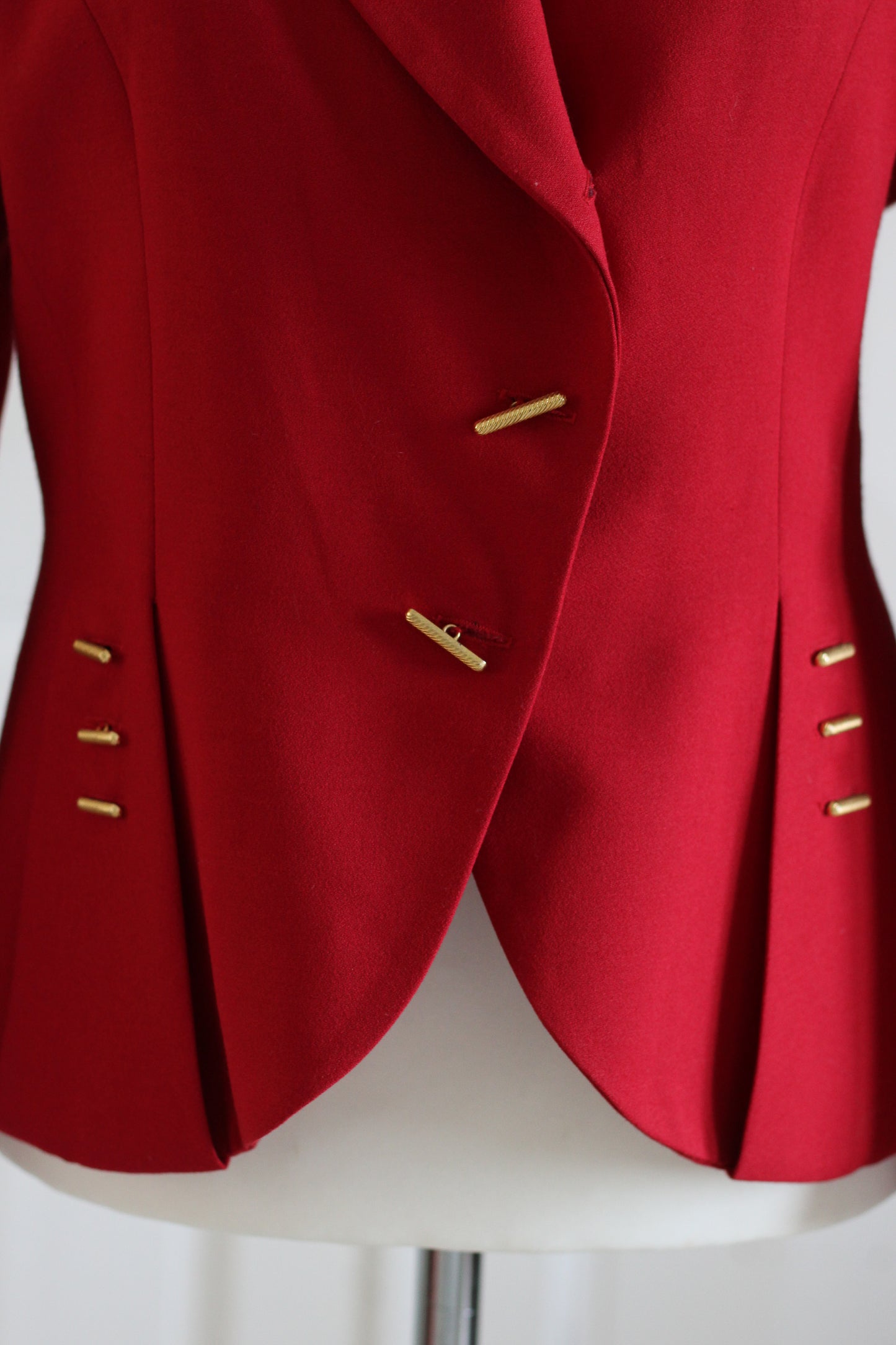 Extenzo Paris blazer rouge croisé