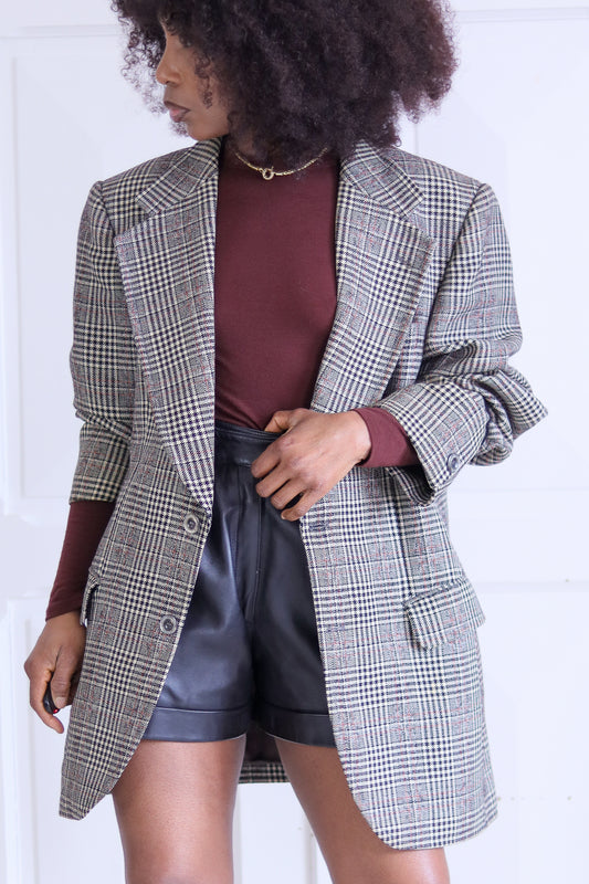 HRZ Kleidung Blazer en laine