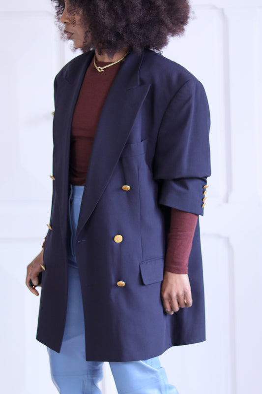 Louis Feraud blazer coupe croisée