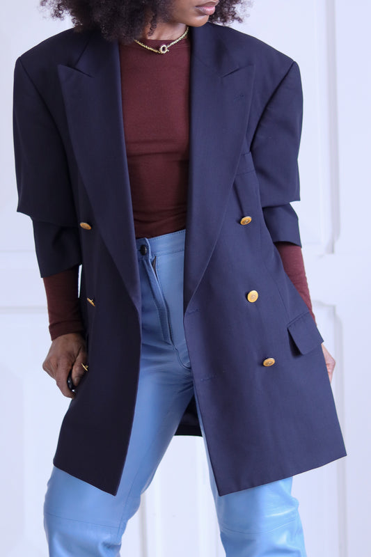 Louis Feraud blazer coupe croisée