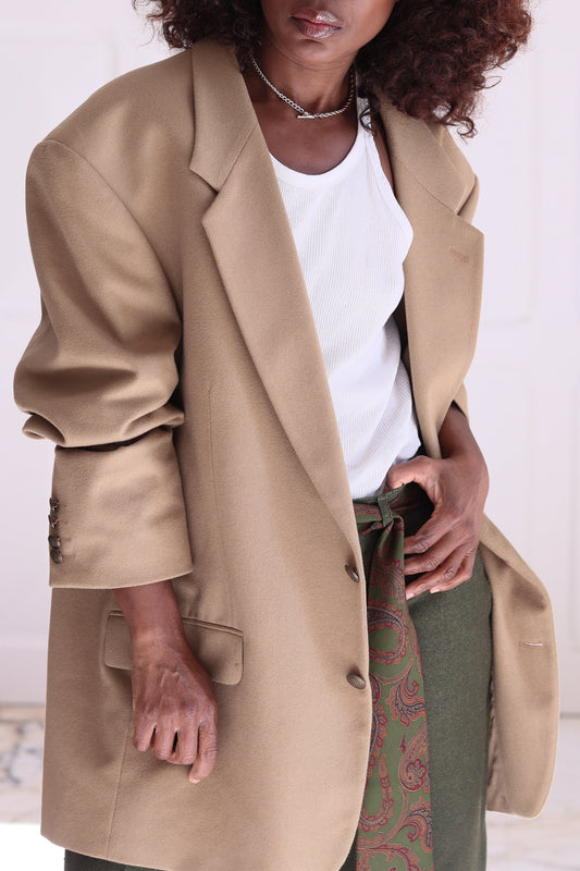 Yves Saint Laurent blazer cachemire