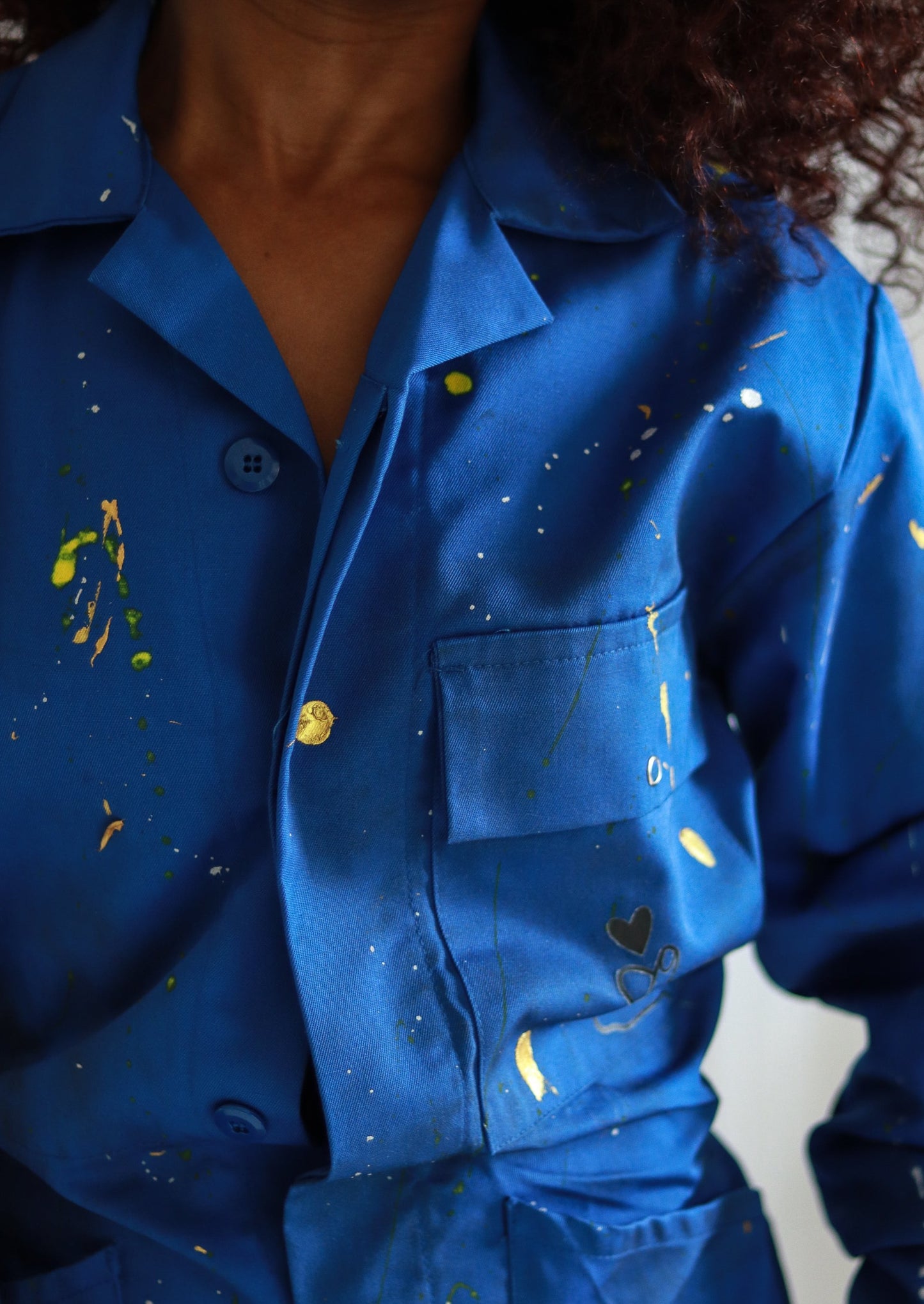 Bleu de travail vintage 1970