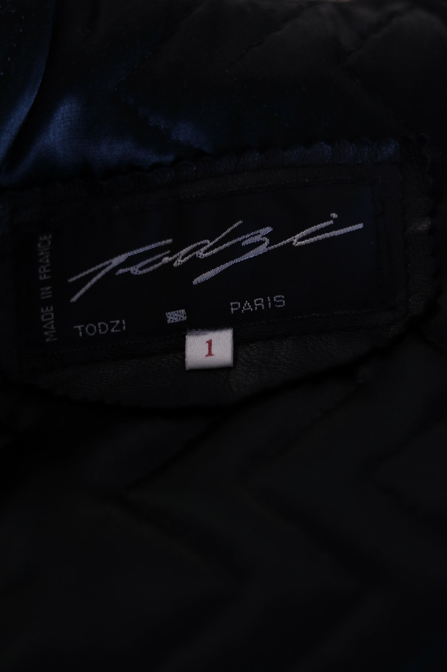 Todzi blouson cuir