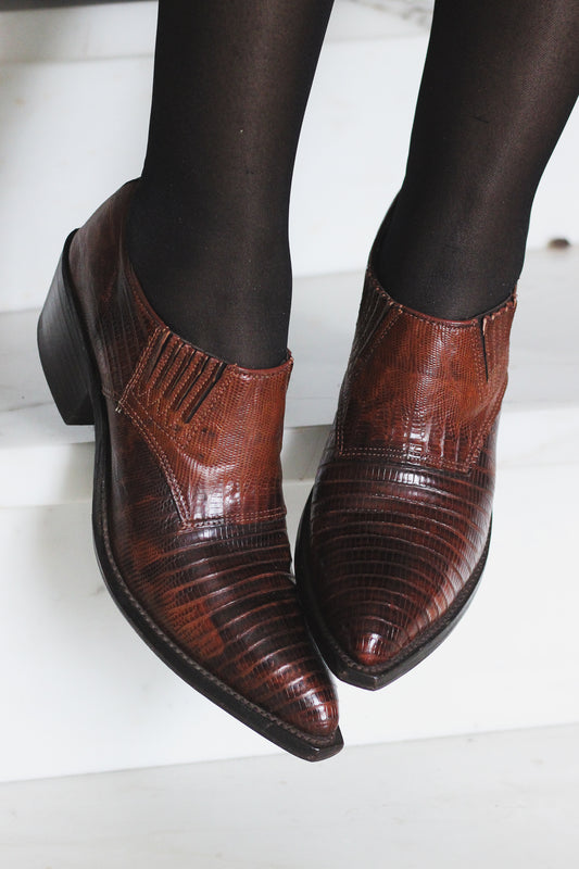 Santiags cuir Nocona Boots