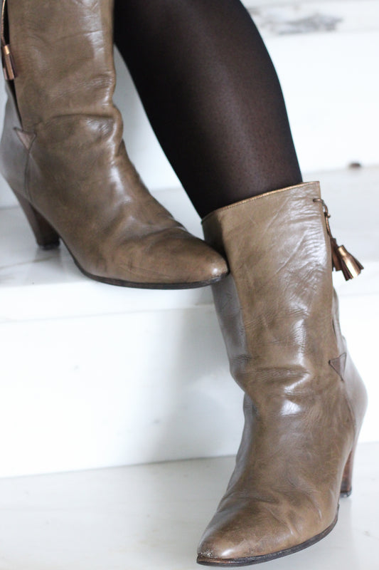 Bottines vintage Made in Italy