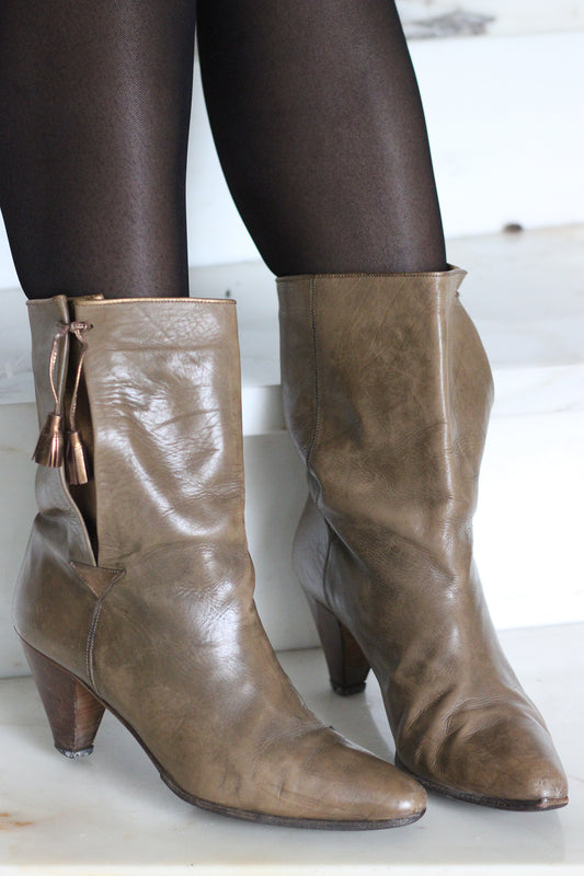 Bottines vintage Made in Italy