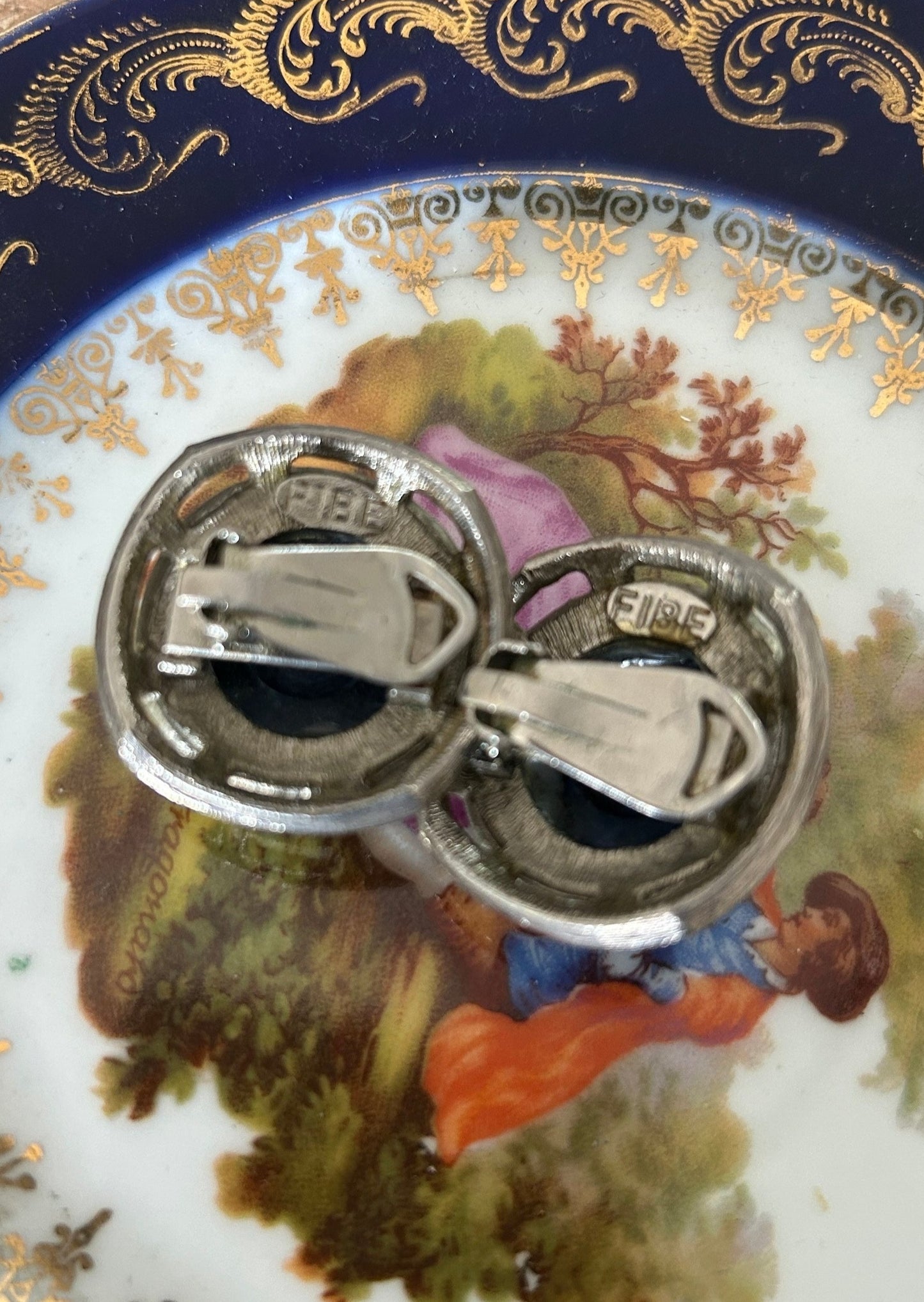 Boucles d'oreilles vintage FIBE