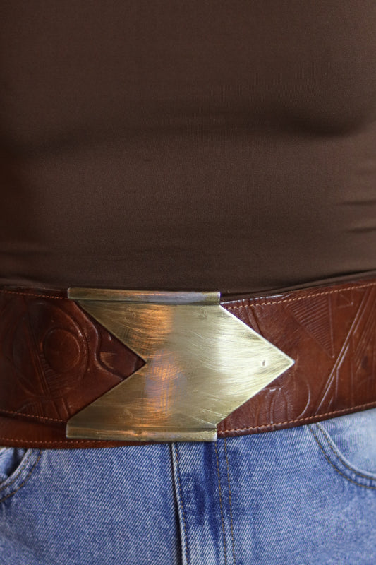 Ceinture vintage artisanale