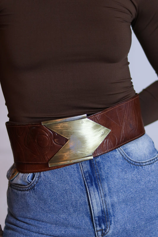 Ceinture vintage artisanale