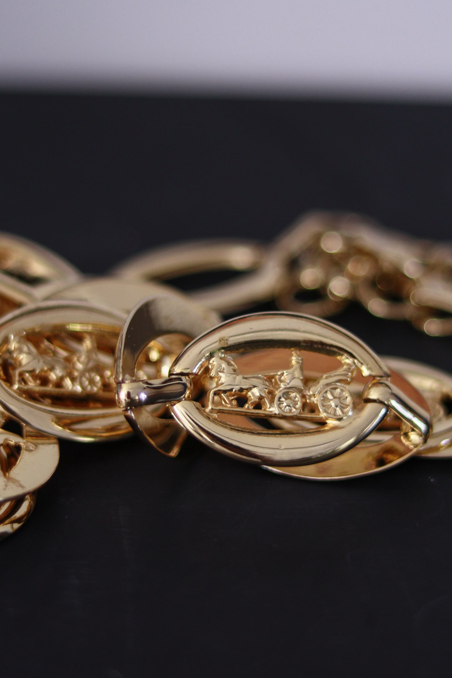 Ceinture chaine en métal