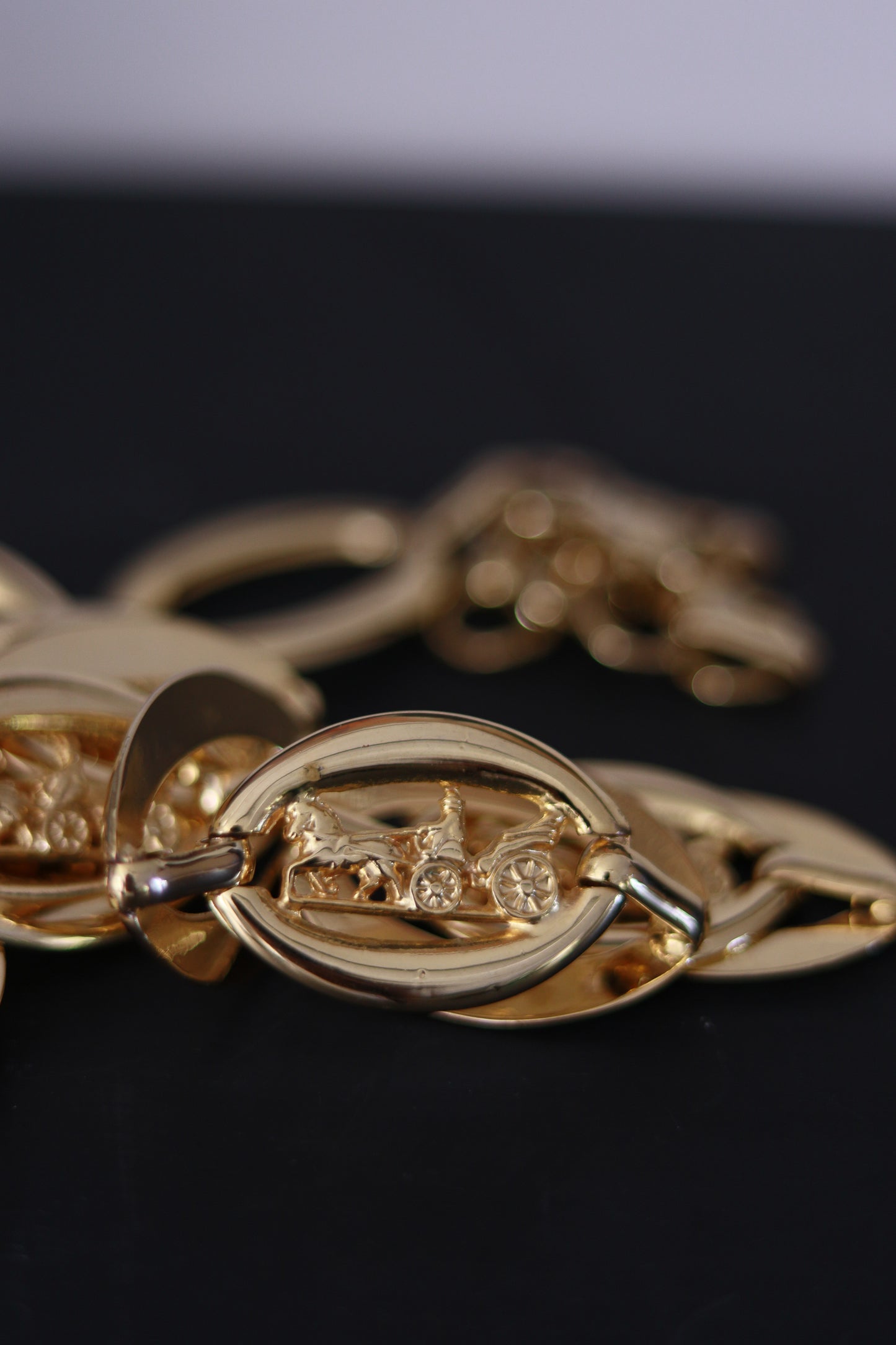Ceinture chaine en métal