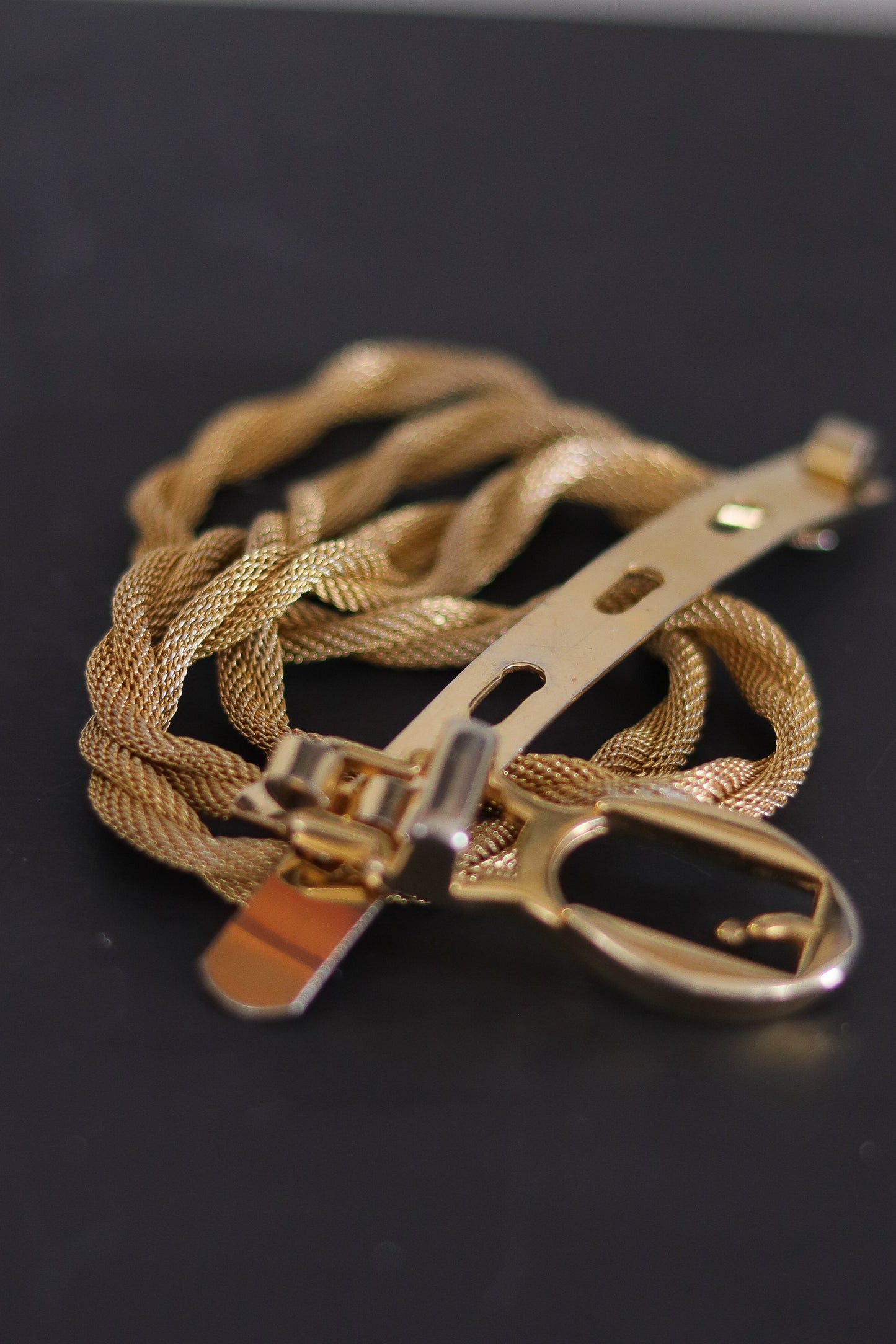Ceinture chaine doré