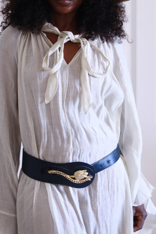 Ceinture large années 1980