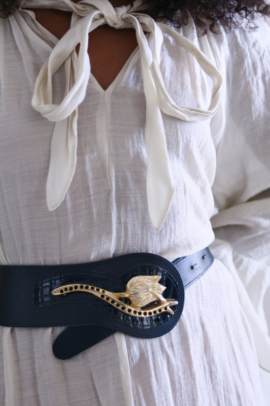 Ceinture large années 1980