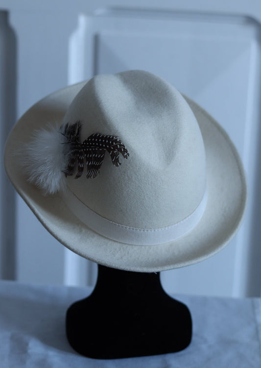 Chapeau fédora vintage