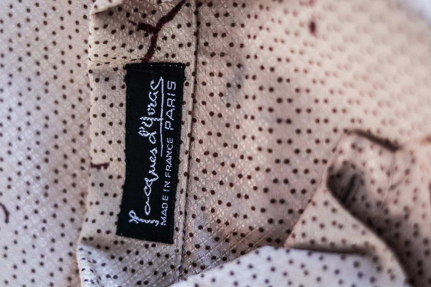 Jacques d'Yvrac chemisier à motifs