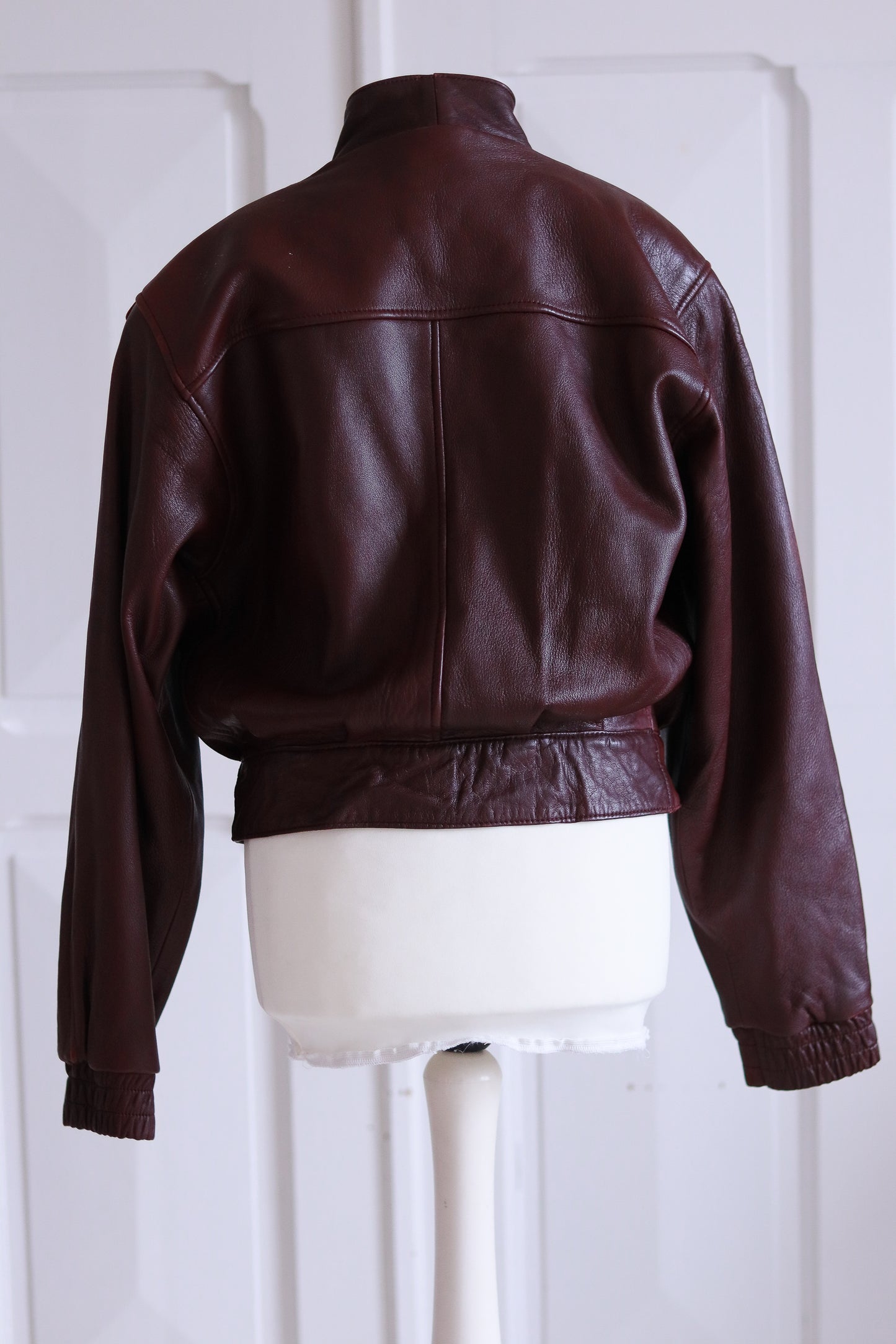 IXS combinaison cuir bordeaux