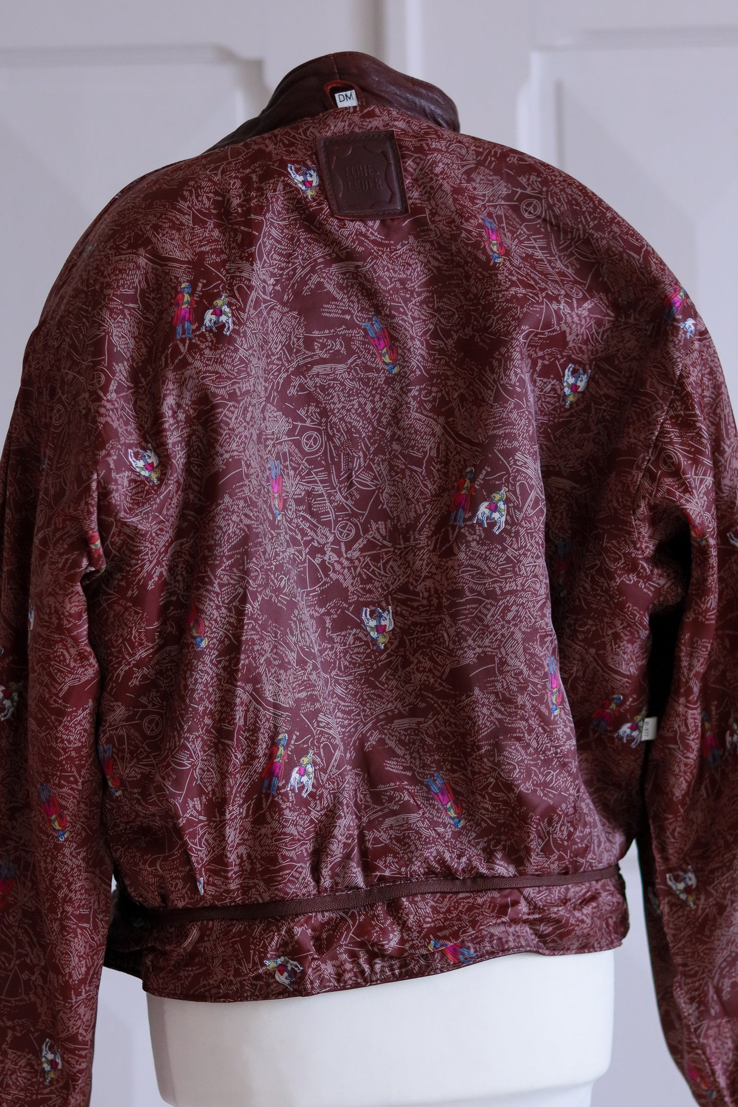 IXS combinaison cuir bordeaux