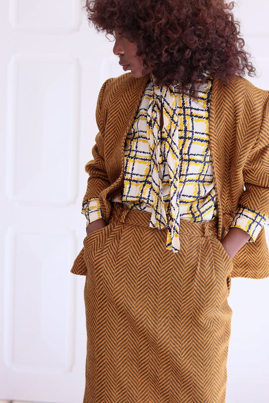 Sarah B ensemble jupe en laine