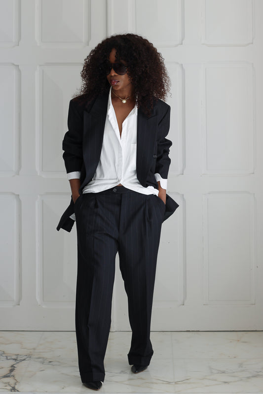 Mario Dessuti tailleur pantalon masculin en laine