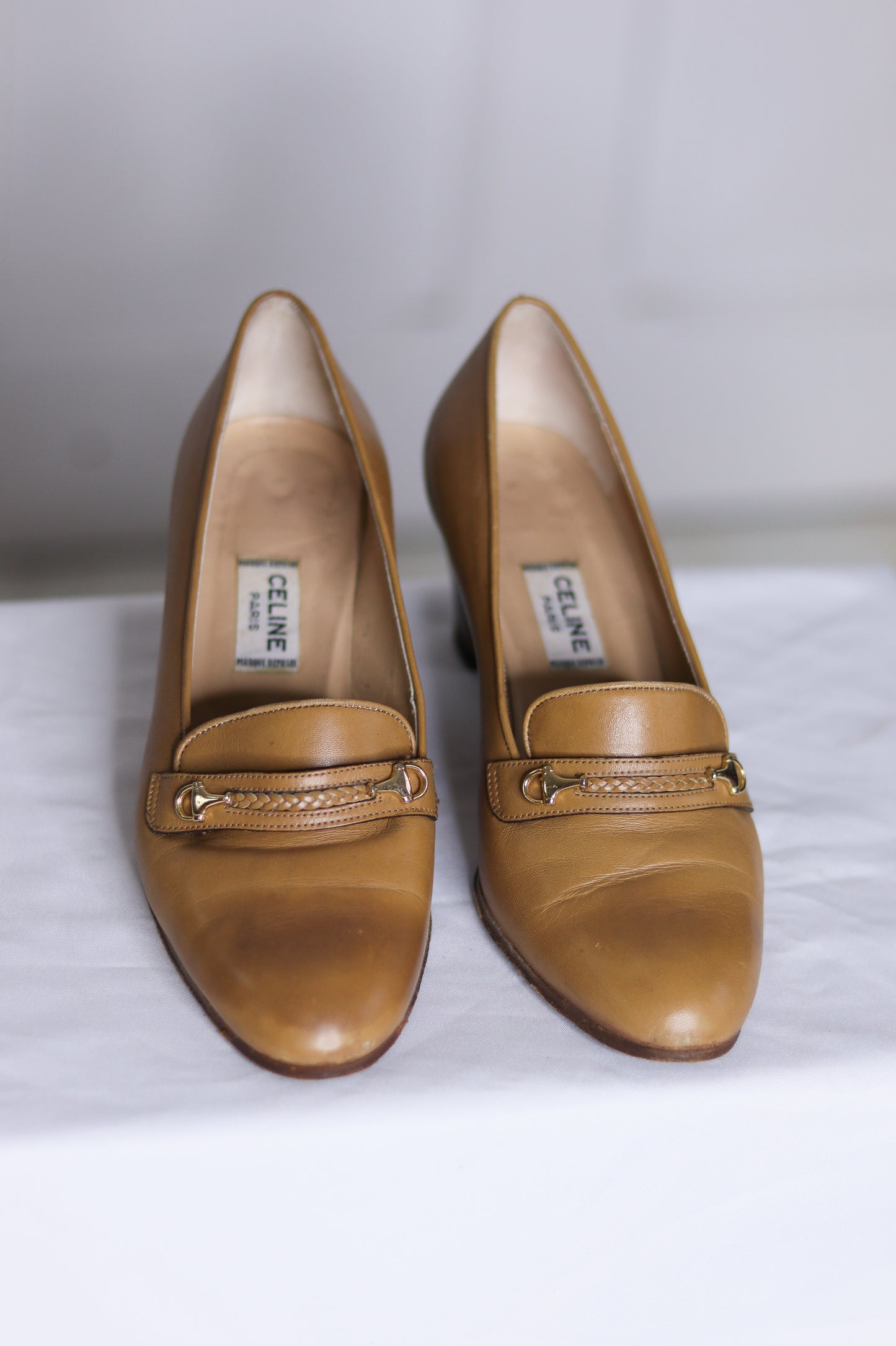 Escarpins cuir Céline