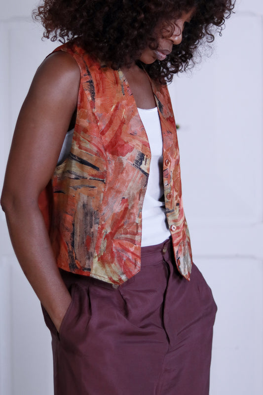 Burton gilet vintage