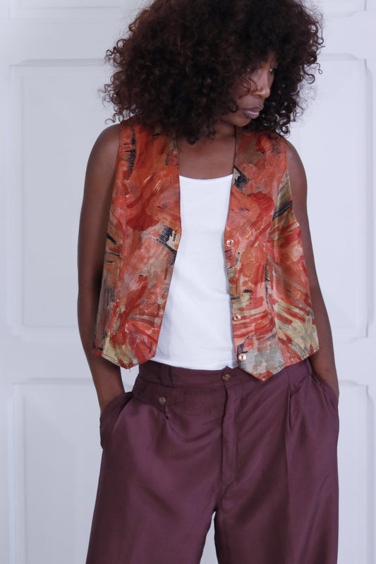 Burton gilet vintage