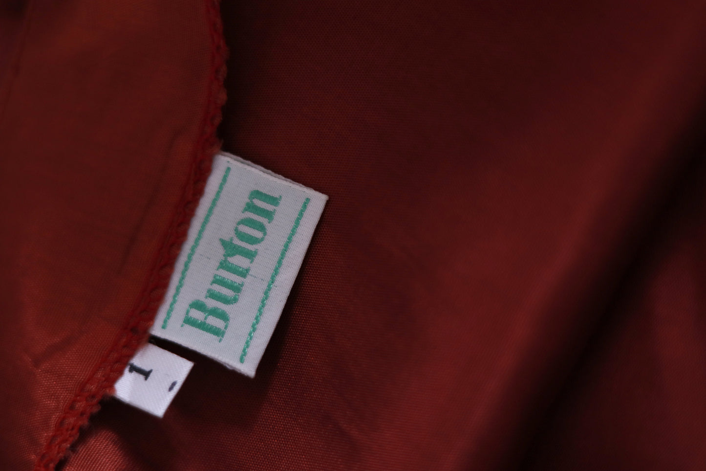 Burton gilet vintage
