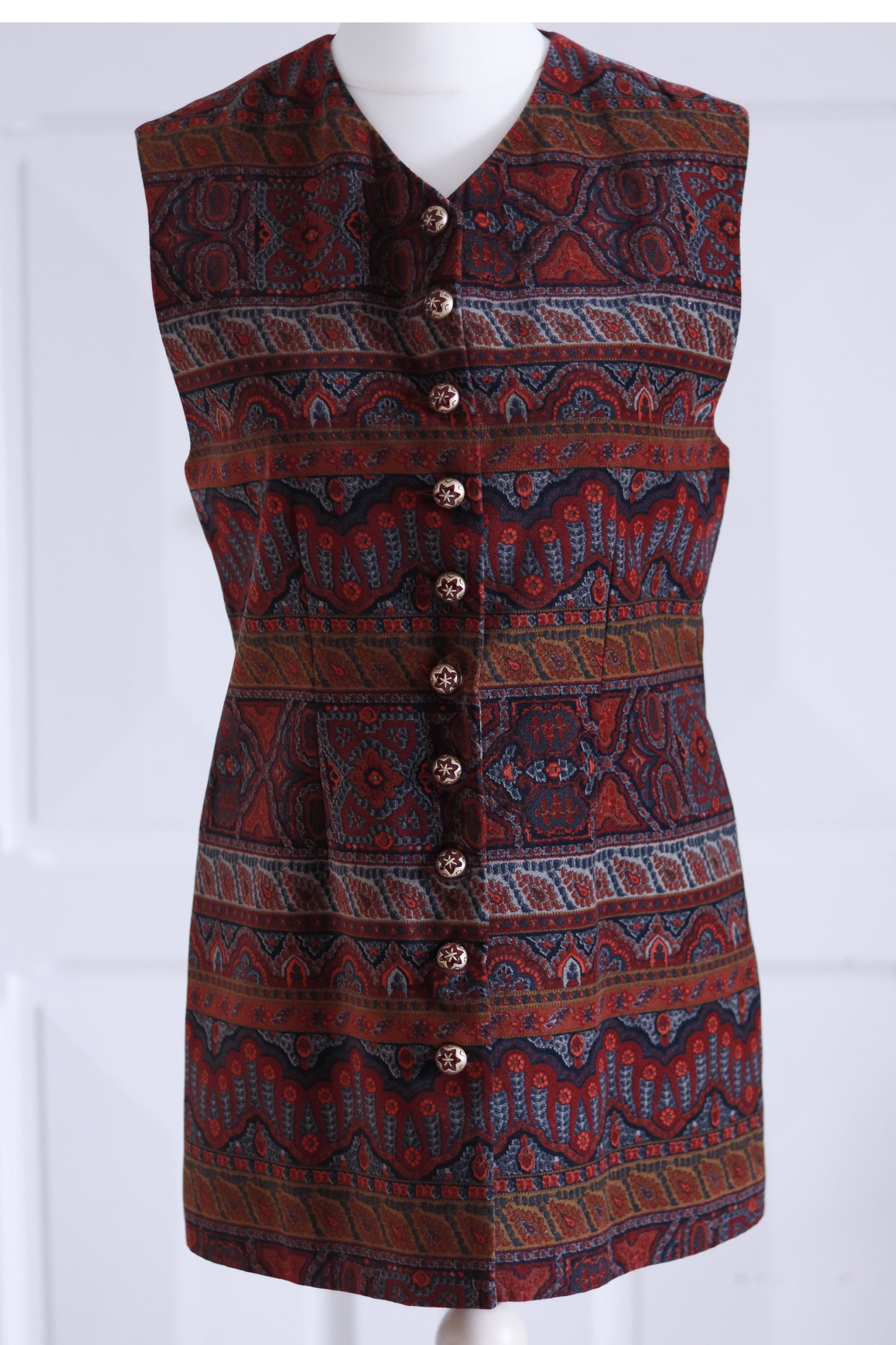 Daniel D gilet baroque cachemire