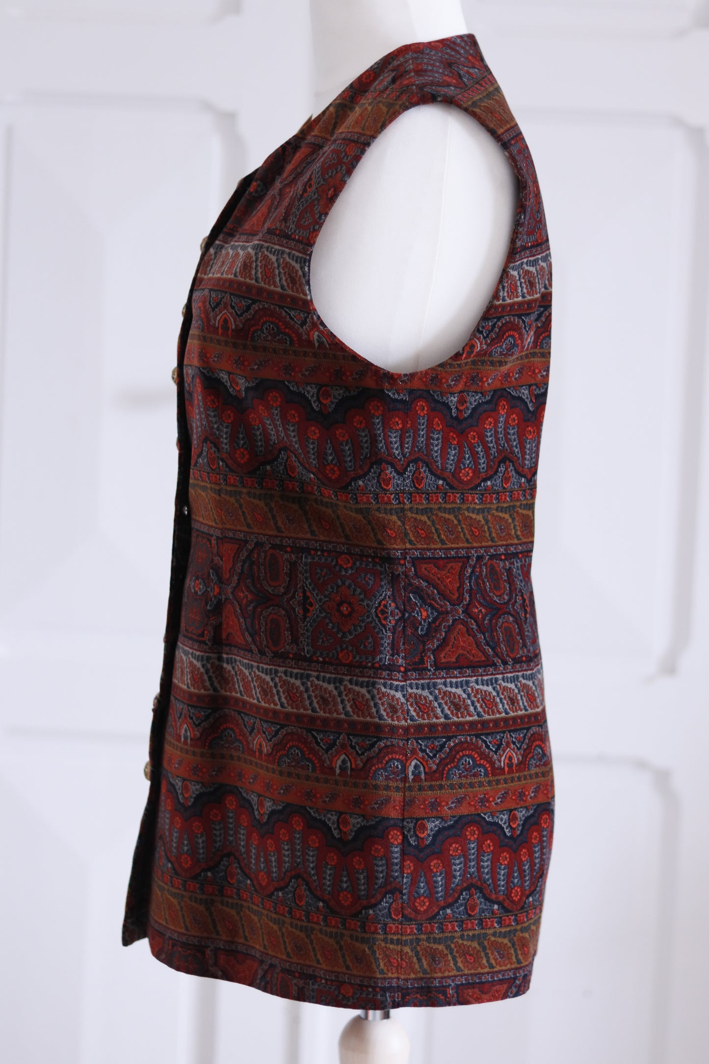 Daniel D gilet baroque cachemire
