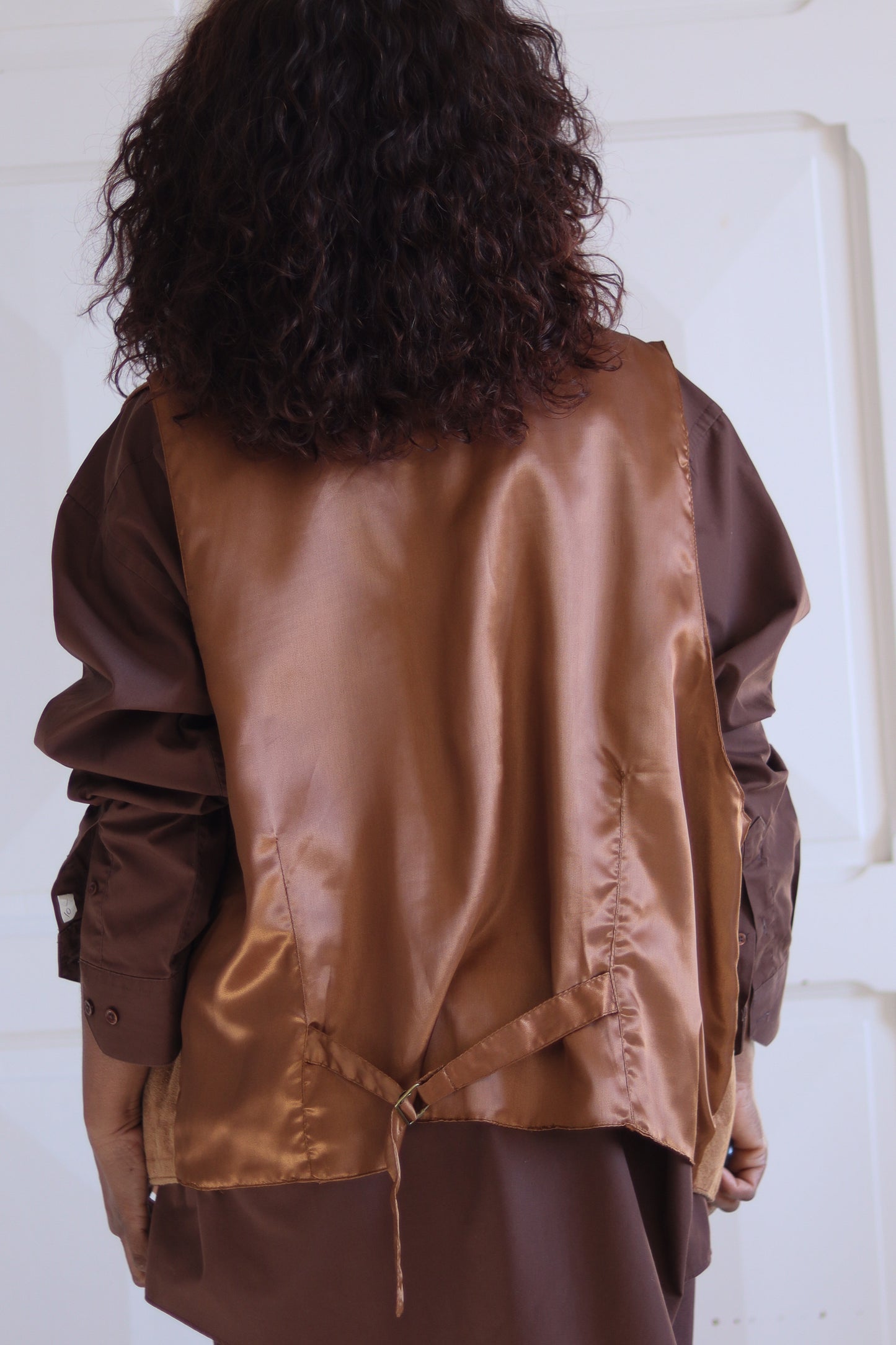 L'Homme Moderne gilet daim