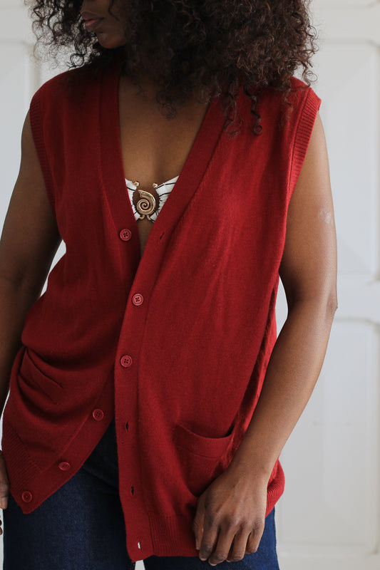 L'Homme Moderne gilet sans manches