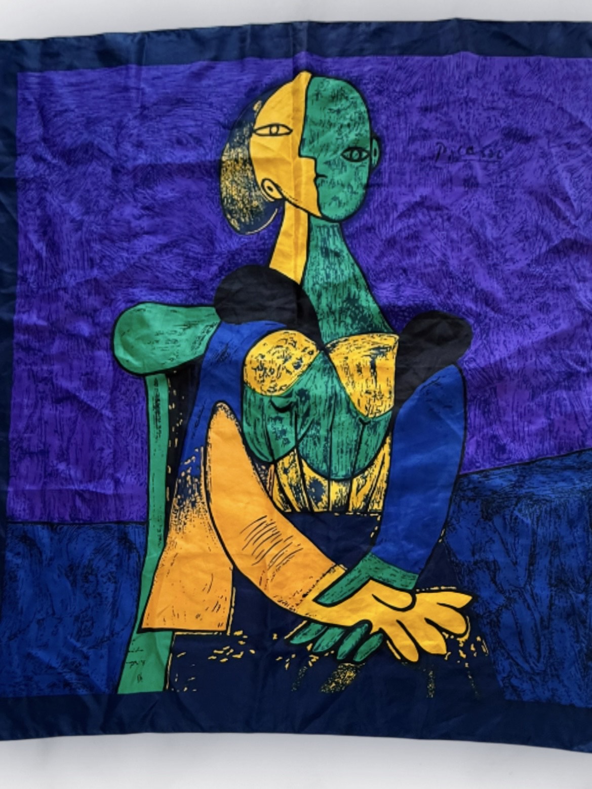 Foulard vintage inspiration Picasso