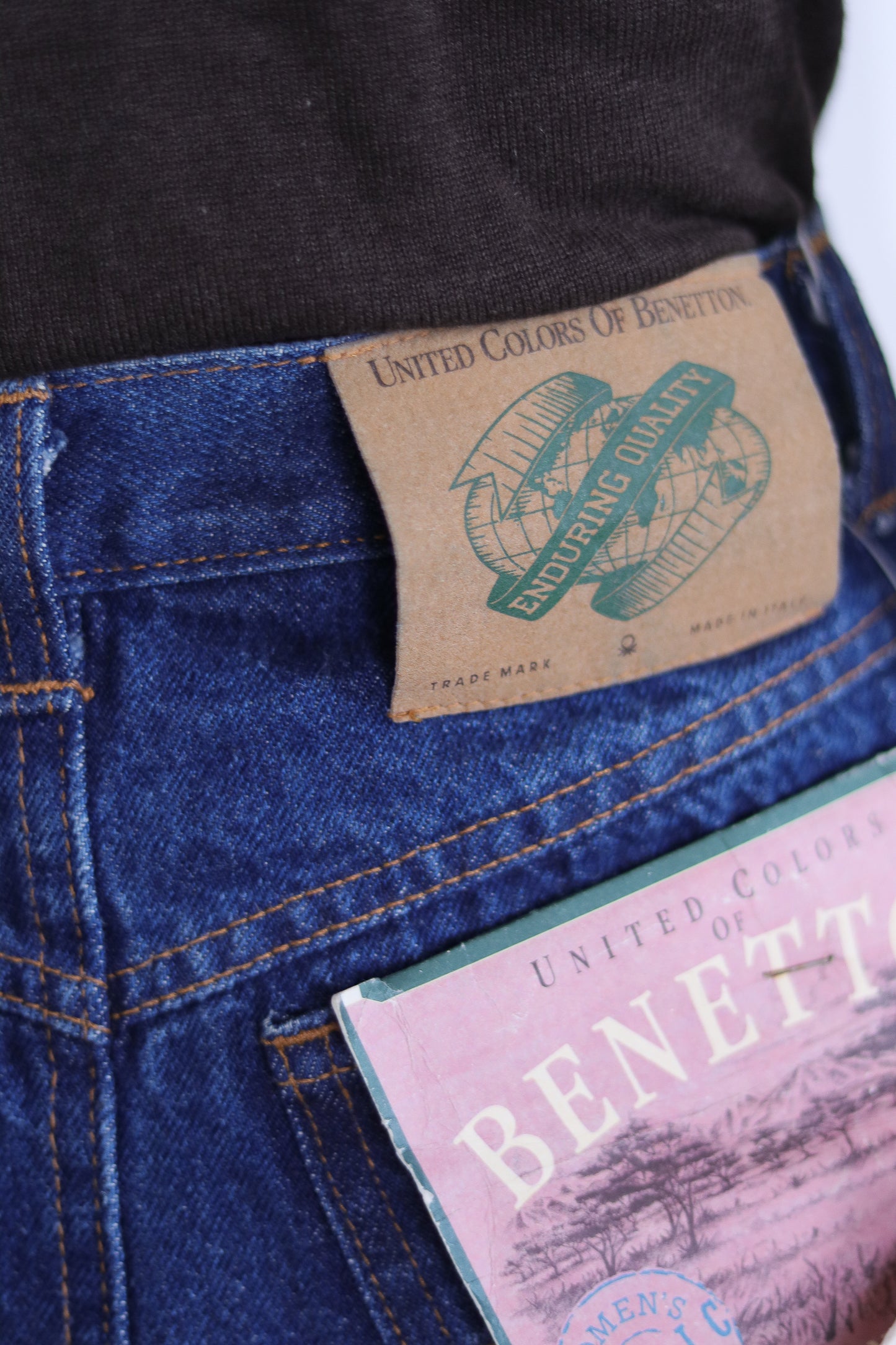Benetton jupe jean
