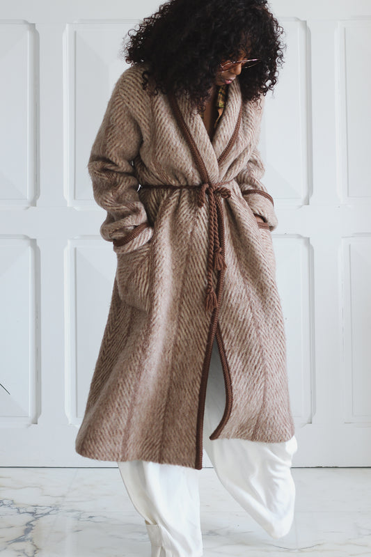 Bigorre manteau vintage esprit peignoir