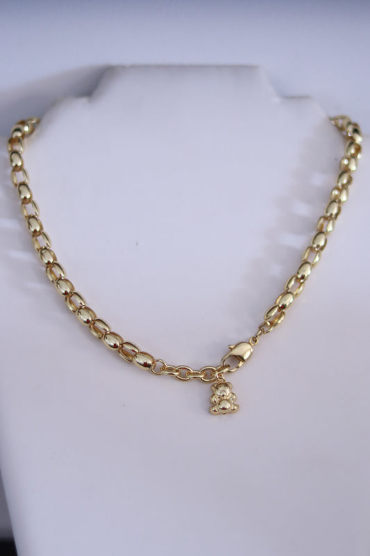 Parure bijoux ourson