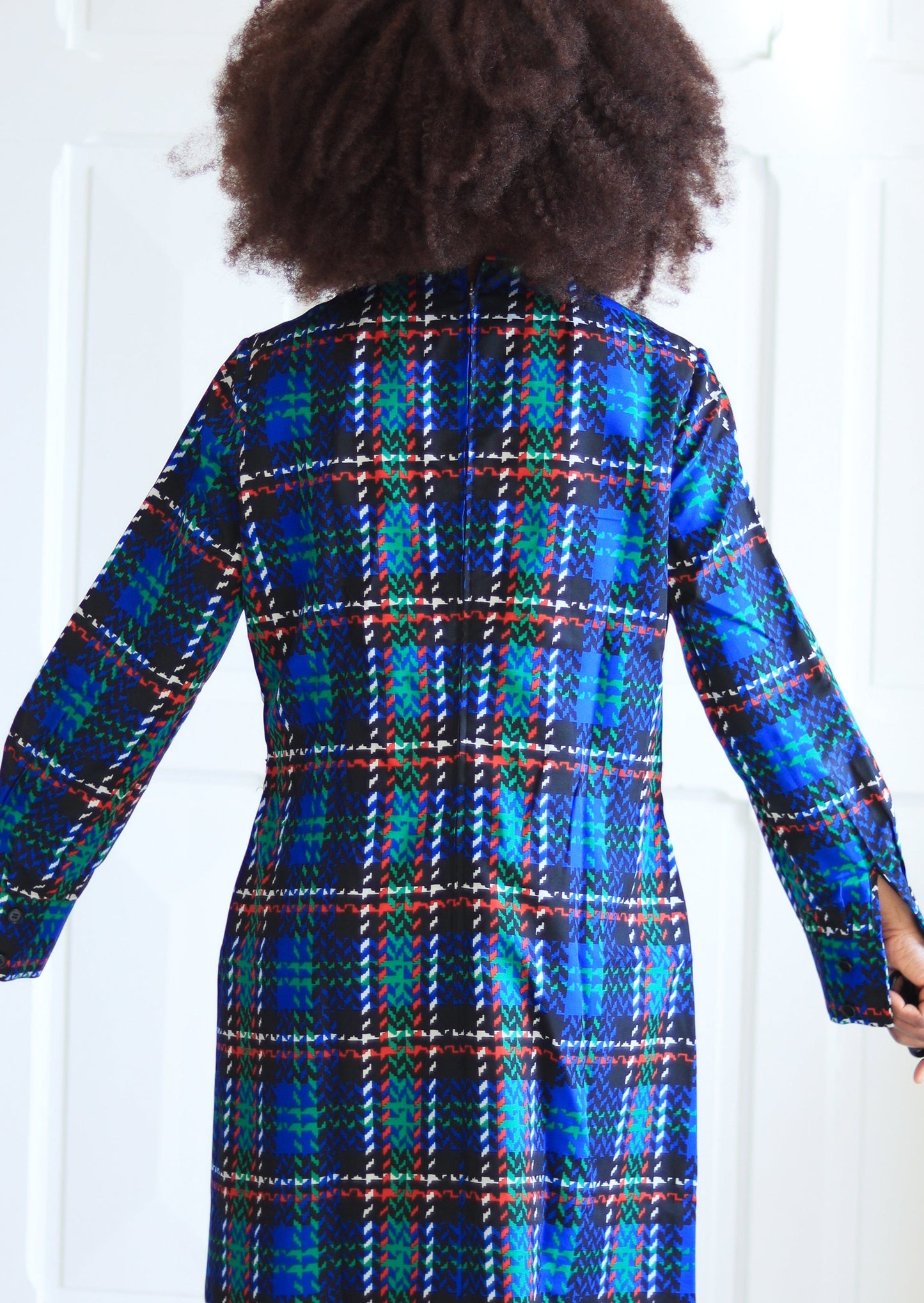 Robe vintage col lavallière