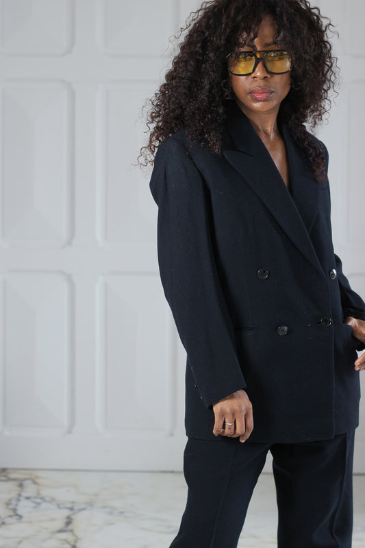 Tailleur pantalon en laine