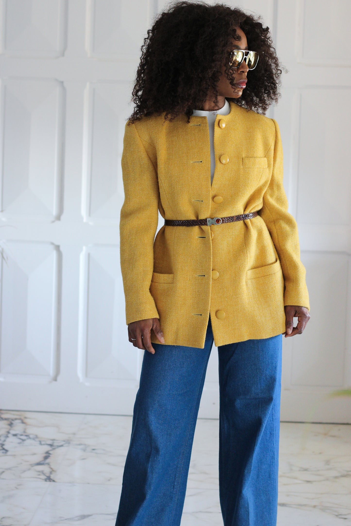 Lanvin Paris veste en laine