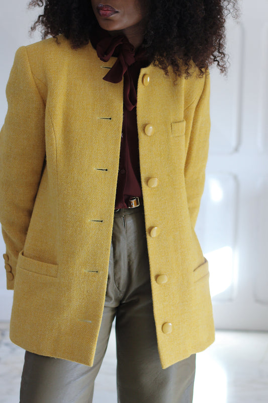 Lanvin Paris veste en laine