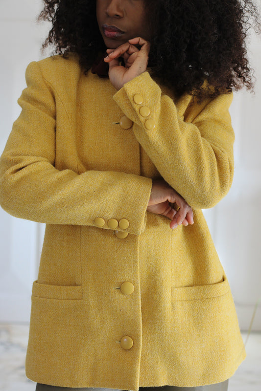 Lanvin Paris veste en laine