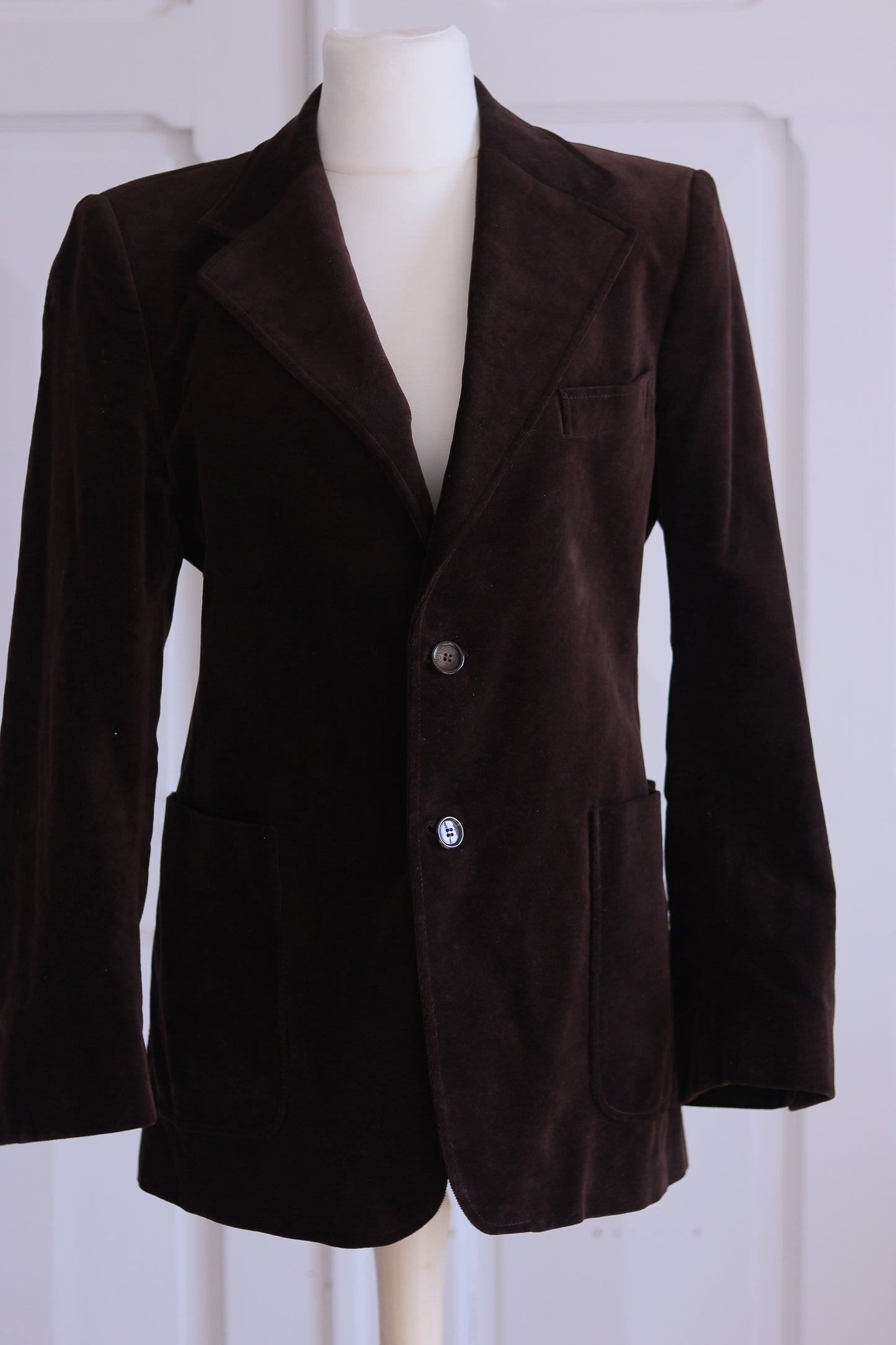 Monsieur Centmille blazer en velours