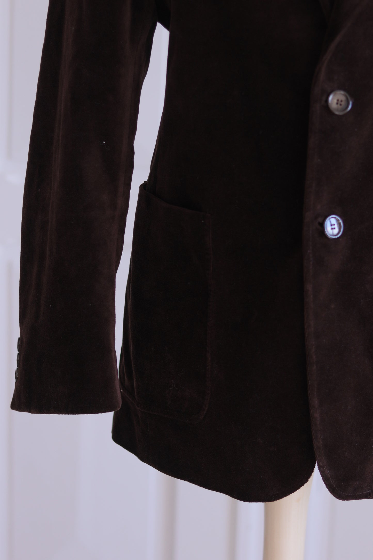 Monsieur Centmille blazer en velours