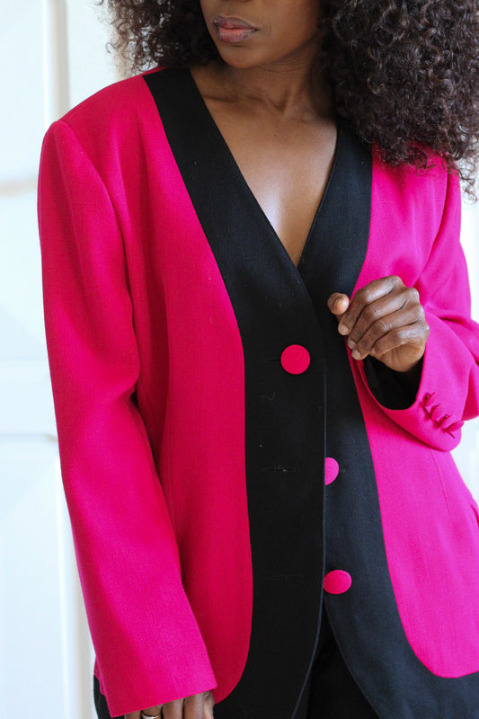 Garçon by Garçonne blazer bicolore