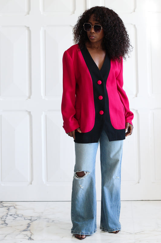 Garçon by Garçonne blazer bicolore