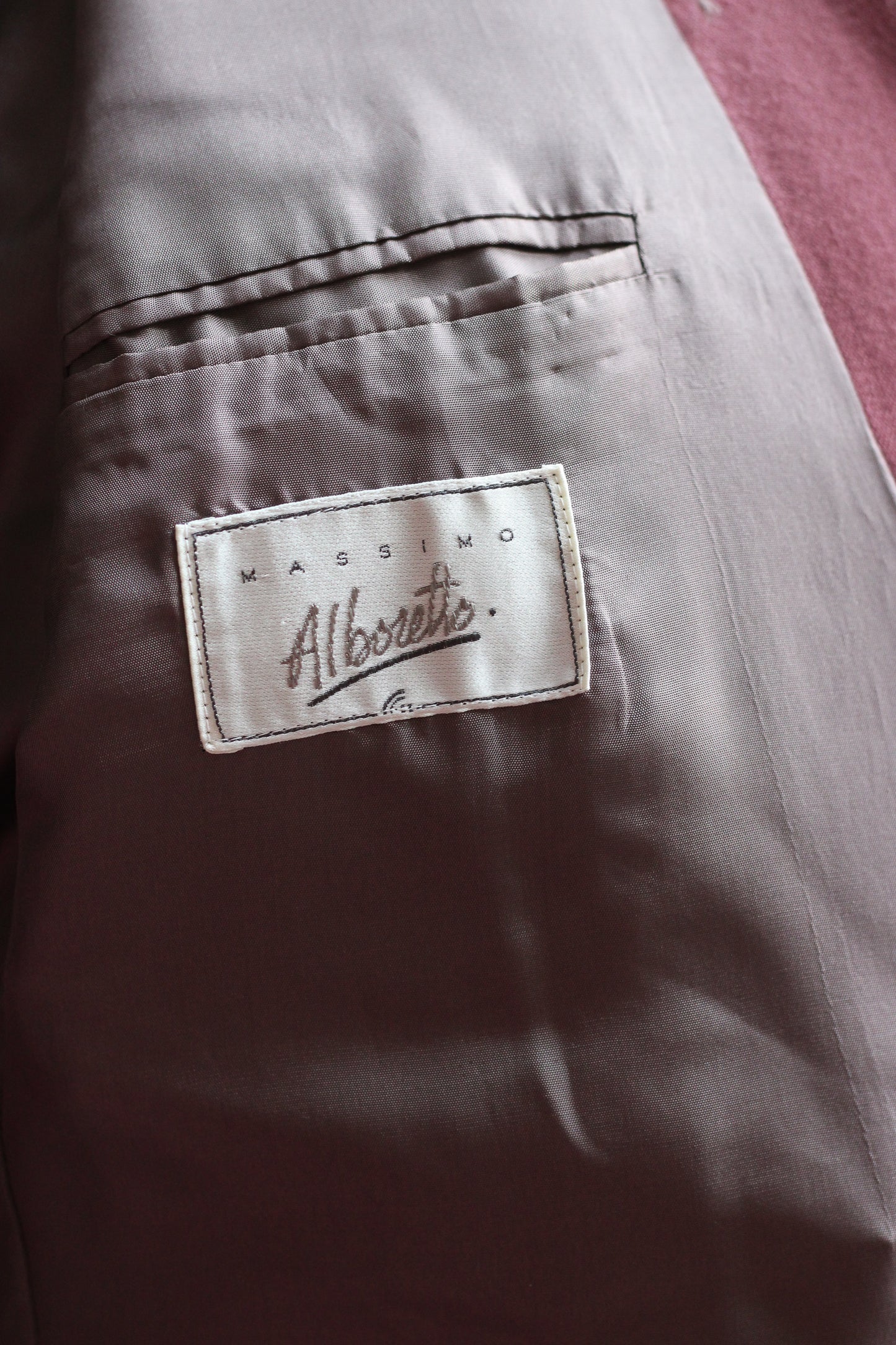 Massimo Alboretto blazer en pure laine vierge