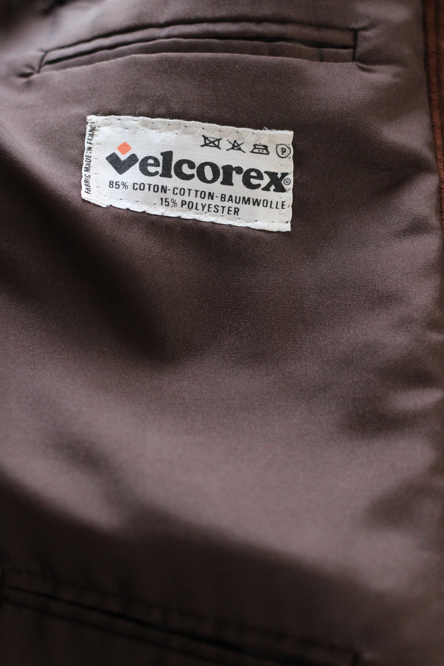 Blazer en velours Velcorex