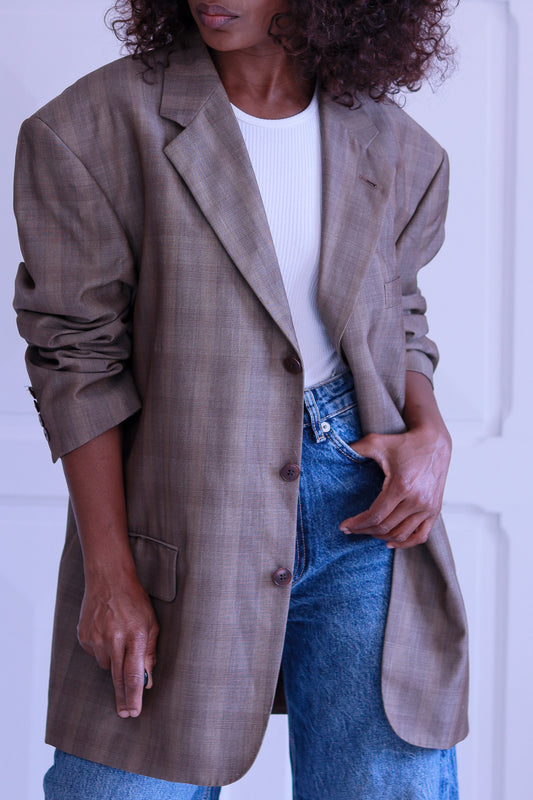 Yves Saint Laurent blazer en laine