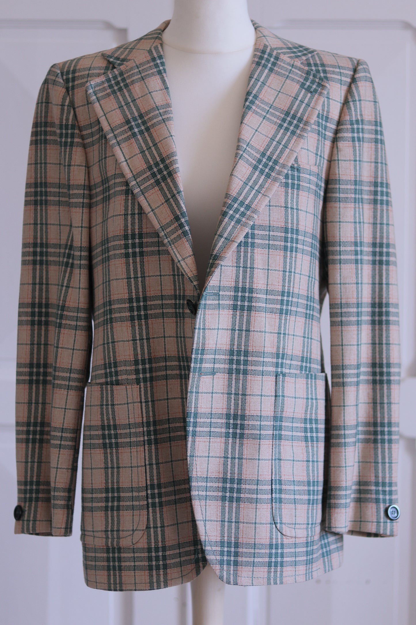 Sur mesure blazer à motifs