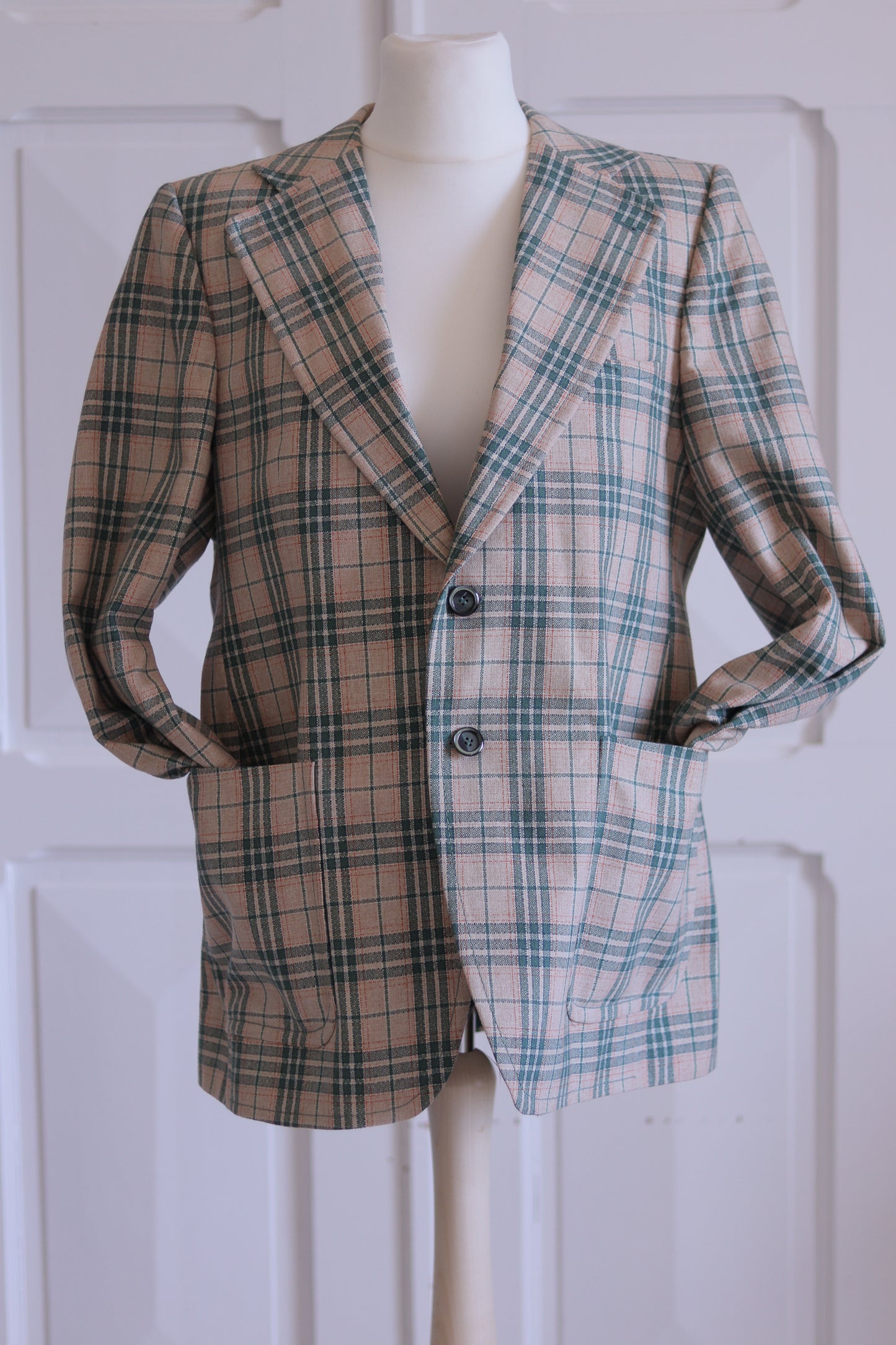 Sur mesure blazer à motifs